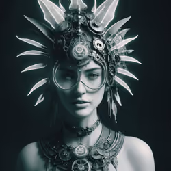 AIIMAGE NFT FEMTRIBAL-01 001B