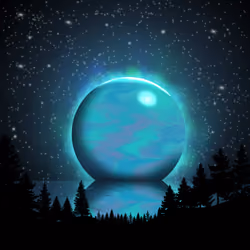 Moonscape Planet Aquaraia