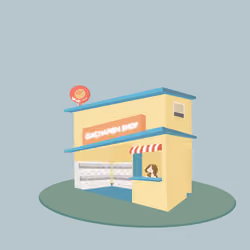 Gachapon shop