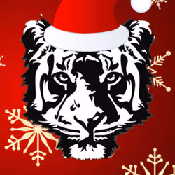 Ohana Tiger Christmas