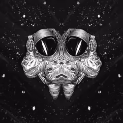 Lost mirror astronaut