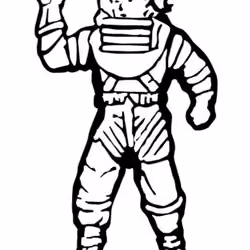 Standing Astronaut
