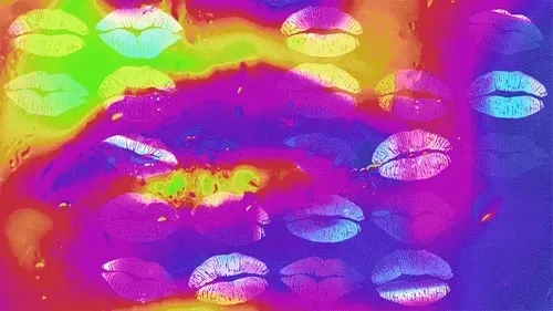 Rainbow kisses
