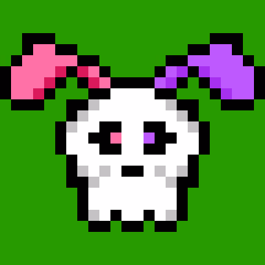 Kawaii SKULL #2296