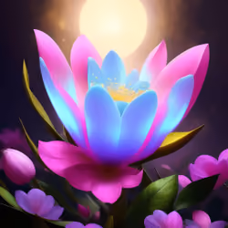 Exotic Moonlight Blossom