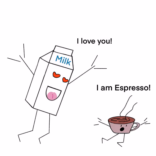 The Crazy Milk #001 - Milk chasing espresso