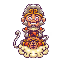 Monkey King Illustration Character