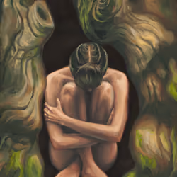 Inside A Hollow Tree Trunk, Last Judgment 021