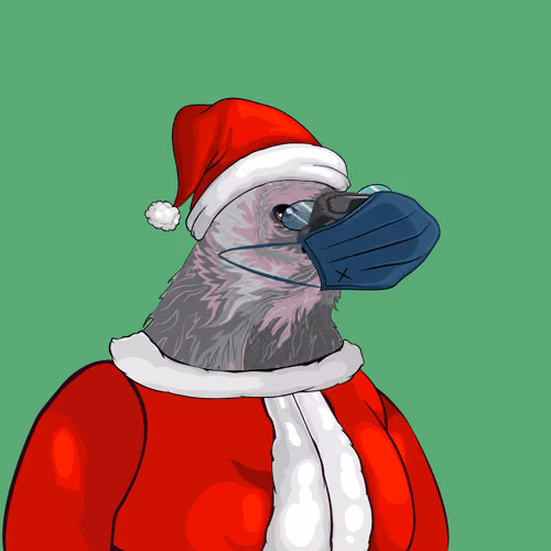 #9314 Santa Raven