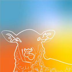 Bored Sheep Solo - With Premium Purple BG #06