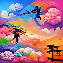 Ninjas in heaven