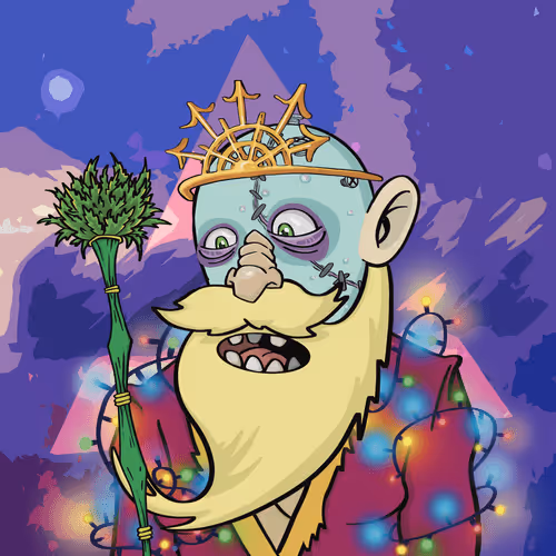 Stoned Santa Polygon #410