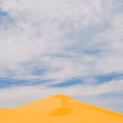 Sand Dune in Mojave Desert