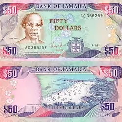 Jamaican Fifty Dollars