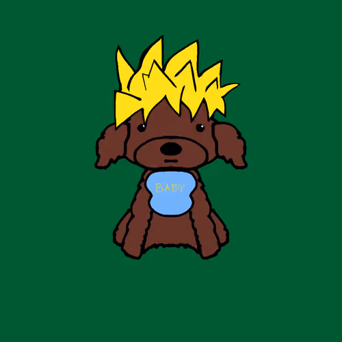 Peachy Poodle #2147