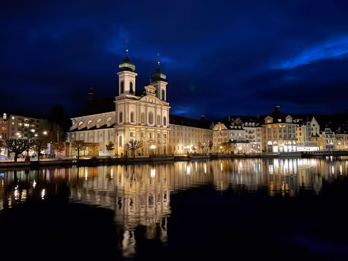 Lucerne by night