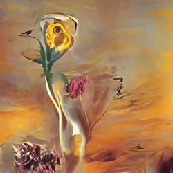 Crypto Flower Abstract Art #20