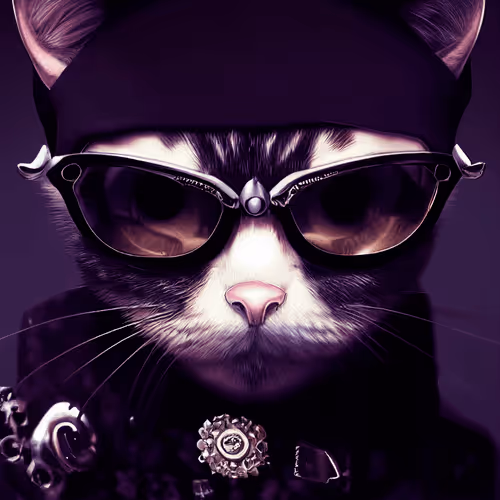YAKUZA CAT NEKO MAFIA No.888 "AKUMA"