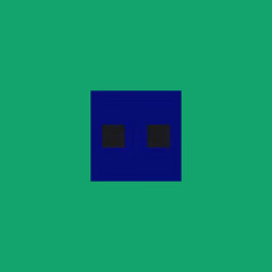 Dice no. 2 Green