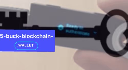 Ledger Key Five Buck Blockchain Wallet
