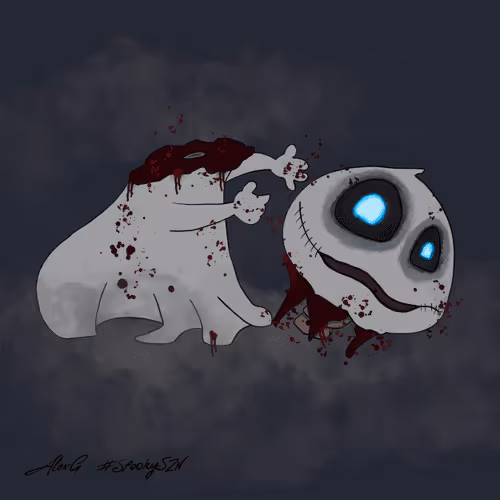 Moo x Spookies: The decapitated Spooky