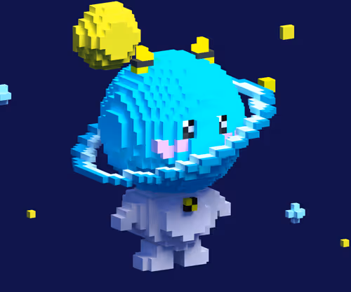 Voxel Kumoni#090