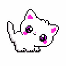 Animal Pixel FlyCat #1