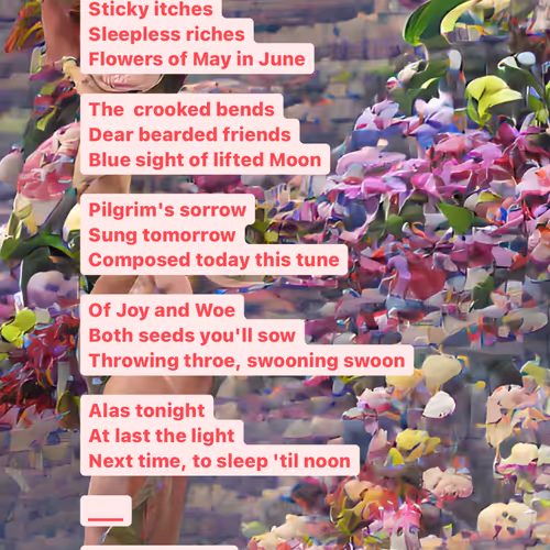 Flowers of a Sleepless Garden