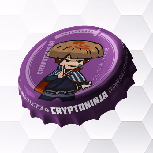 【CROWNsCOLLECTION.】CryptoNinja Crowns #018