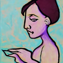 colored face #98