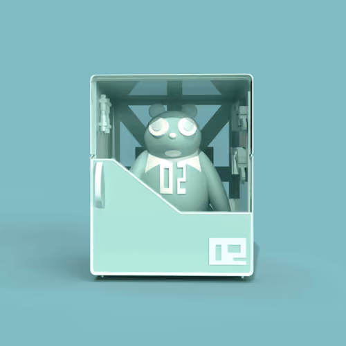 Shocker panda's holder privilege -AIR FRIDGE N35