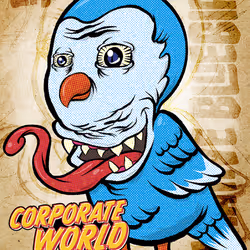 Talkative bluebird