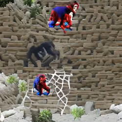 Ape Spiderman Art
