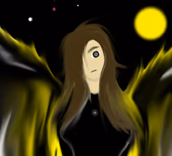 Selena on the full moon night!
