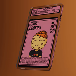 Cool Cookies Card #7625