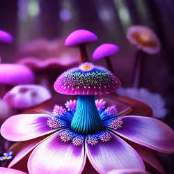 Mushroom in Bloom