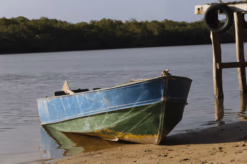 A boat near São Cristóvão