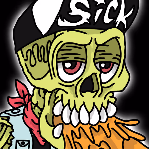 sick skull #101