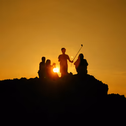 Landscape Mountain Sunrise #1