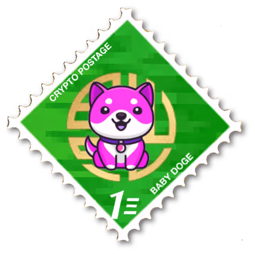 Baby Doge - NFT stamp #4 