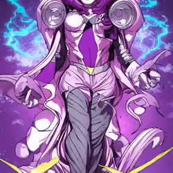 Purple Magi Night Witch