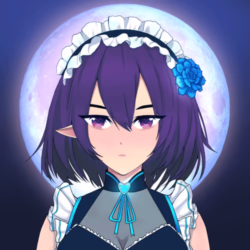 021-[PURPLE VELVET] MAID MOON 