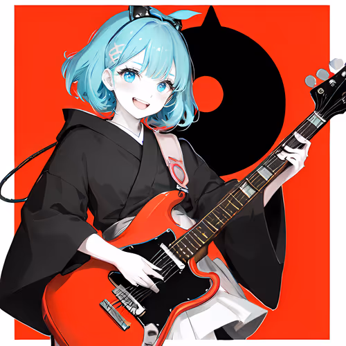 guiter girl