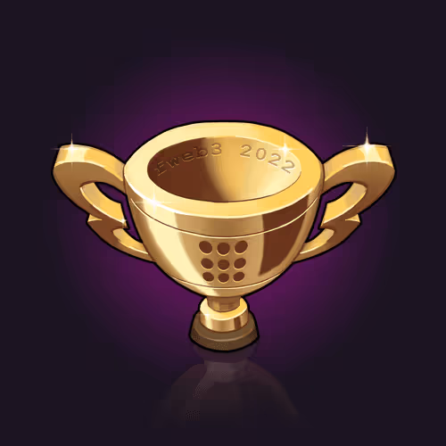 Fweb3 Gold Trophy NFT