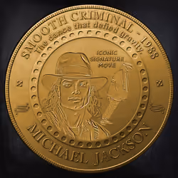 CoineryNft #121 - Michael Jackson Biography NFT Coin