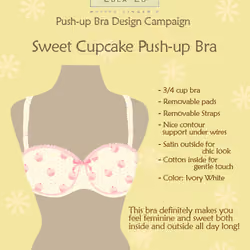 EuphorianZ "Bra Design 1 Cup Cake" 