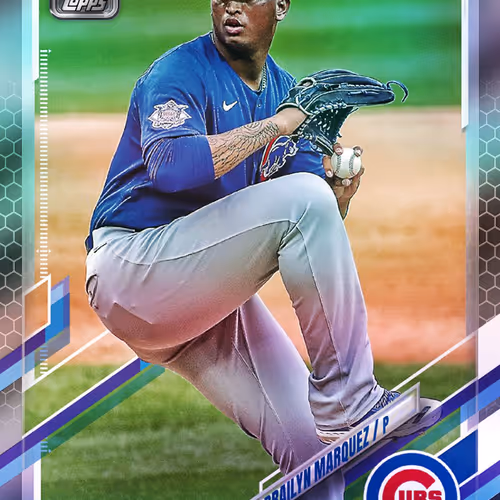 Chicago Cubs R Brailyn Marquez P Base Motion Rainb
