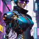Cyber punk women #3313