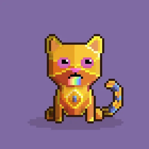 Logotipo de Pixel Cat Club Next Gen 3