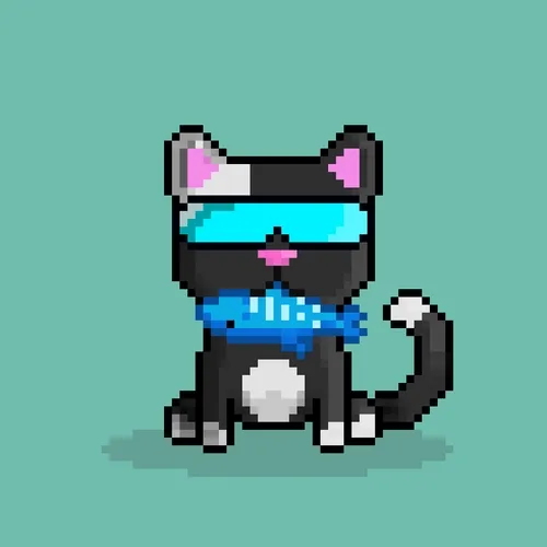 Logotipo de Pixel Cat Club Next Gen 3